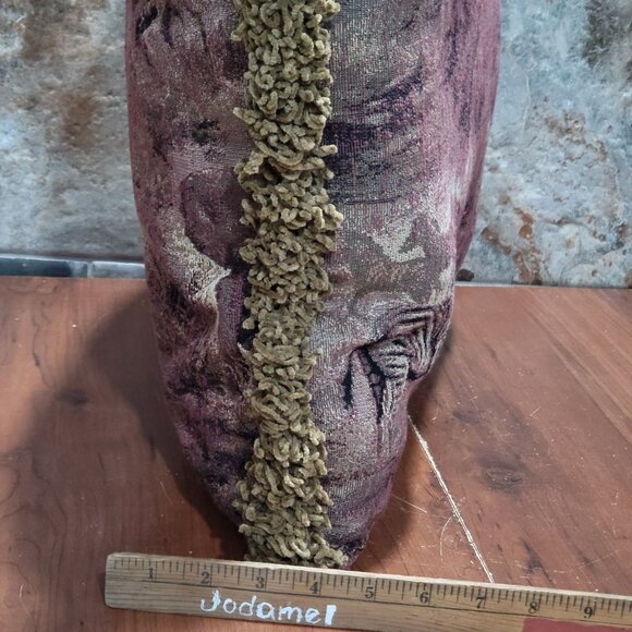 African Animal Scene Cushion Cover Tapestry Stuffed Pillow Decorative - Picture 10 of 11